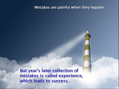 Mistakes Leads To Success. Posted by Sandeep Kumar on November 3, 2010